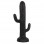 ΔΙΑΚΟΣΜΗΤΙΚΟΣ ΚΑΚΤΟΣ ΔΑΠΕΔΟΥ CACTUS HM4386.01L ΓΥΨΟΣ ΣΕ ΜΑΥΡΟ 63x37x150Υεκ.