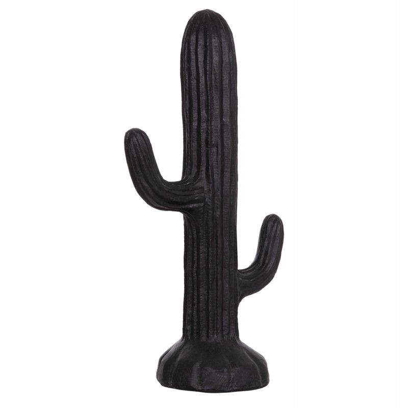 ΔΙΑΚΟΣΜΗΤΙΚΟΣ ΚΑΚΤΟΣ ΔΑΠΕΔΟΥ CACTUS HM4386.01L ΓΥΨΟΣ ΣΕ ΜΑΥΡΟ 63x37x150Υεκ.