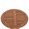 ΤΡΑΠΕΖΙ ΣΚΗΝΟΘΕΤΗ ΣΤΡΟΓΓΥΛΟ ERIS HM18119 ΞΥΛΟ TEAK--ΦΥΣΙΚΟ Φ60x75Υεκ.