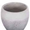 ΣΕΤ 3ΤΜΧ ΓΛΑΣΤΡΕΣ ΣΕΙΡΑ GARDENER HM4718 FIBERCLAY ΛΕΥΚΟ Φ55x54Υεκ