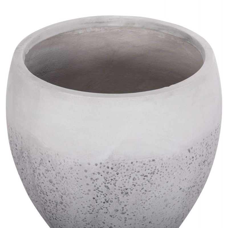 ΣΕΤ 3ΤΜΧ ΓΛΑΣΤΡΕΣ ΣΕΙΡΑ GARDENER HM4718 FIBERCLAY ΛΕΥΚΟ Φ55x54Υεκ