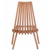ΠΟΛΥΘΡΟΝΑ LOUNGE ΠΤΥΣΣΟΜΕΝΗ SHIGAO HM18112 ΞΥΛΟ TEAK--ΦΥΣΙΚΟ 61x88.5x89Υεκ.