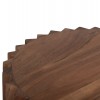 ΒΟΗΘΗΤΙΚΟ ΤΡΑΠΕΖΙ ΣΤΡΟΓΓΥΛΟ SEDGE HM9696 ΜΑΣΙΦ ΑΚΑΚΙΑ-ΦΥΣΙΚΟ ΧΡΩΜΑ Φ40x50Υεκ.