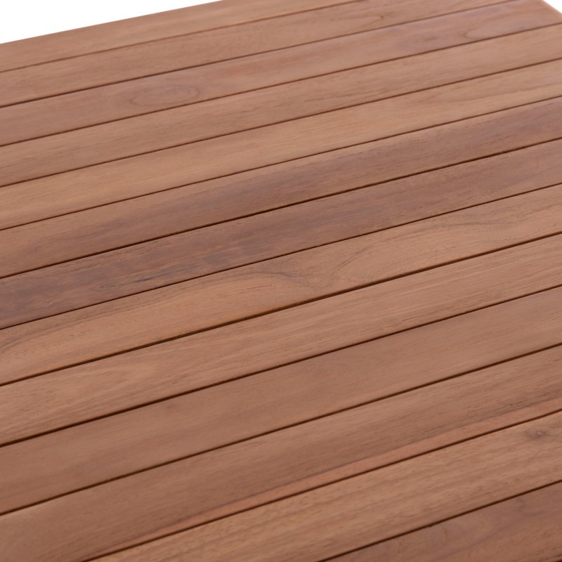 ΕΠΙΦΑΝΕΙΑ ΤΡΑΠΕΖΙΟΥ ΤΕΤΡΑΓΩΝΗ HM18137 ΞΥΛΟ TEAK--ΦΥΣΙΚΟ 80x80x4(πάχος)εκ.