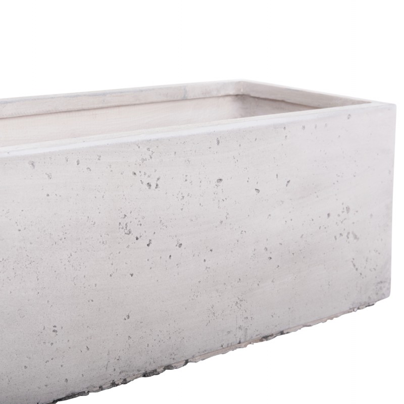 ΣΕΤ 3ΤΜΧ ΓΛΑΣΤΡΕΣ ΟΡΘΟΓΩΝΙΕΣ GARDENER HM4723 FIBERCLAY ΓΚΡΙ CEMENT 81x30x30Υεκ.