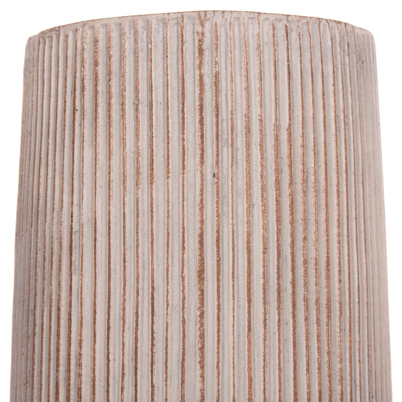 ΣΕΤ 2ΤΜΧ ΓΛΑΣΤΡΕΣ ΚΥΛΙΝΔΡΟΙ ΣΕΙΡΑ GARDENER HM4727 FIBERCLAY-ΧΡΩΜΑ CEMENT Φ35x64Υεκ