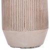 ΣΕΤ 2ΤΜΧ ΓΛΑΣΤΡΕΣ ΚΥΛΙΝΔΡΟΙ ΣΕΙΡΑ GARDENER HM4727 FIBERCLAY-ΧΡΩΜΑ CEMENT Φ35x64Υεκ