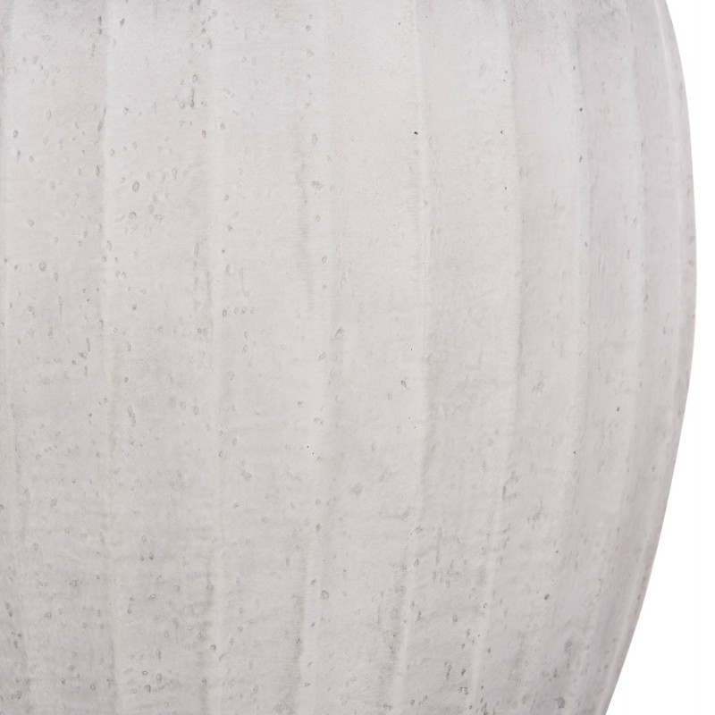 ΣΕΤ 3ΤΜΧ ΓΛΑΣΤΡΕΣ ΣΤΡΟΓΓΥΛΕΣ ΣΕΙΡΑ GARDENER HM4728 FIBERCLAY-ΧΡΩΜΑ CEMENT Φ48x56Υεκ
