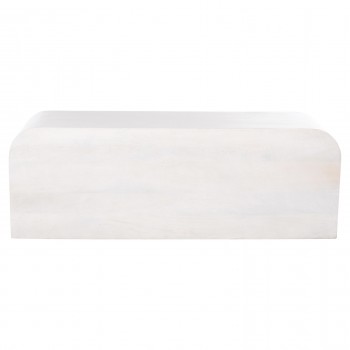 ΕΠΙΠΛΟ ΤΗΛΕΟΡΑΣΗΣ HANDYR HM9704 ΜΑΣΙΦ ΞΥΛΟ MANGO ΣΕ ΛΕΥΚΟ 130x40x45Yεκ.