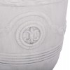 ΣΕΤ 3ΤΜΧ ΓΛΑΣΤΡΕΣ ΜΕ ΑΝΑΓΛΥΦΟ GARDENER HM4729 FIBERCLAY-ΣΕ ΥΠΟΛΕΥΚΟ Φ58x72.5Υεκ
