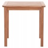 ΤΡΑΠΕΖΙ ΤΕΤΡΑΓΩΝΟ PRESSCOT HM18122 ΞΥΛΟ TEAK--ΦΥΣΙΚΟ 80x80x76Υεκ.