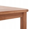 ΤΡΑΠΕΖΙ ΤΕΤΡΑΓΩΝΟ PRESSCOT HM18122 ΞΥΛΟ TEAK--ΦΥΣΙΚΟ 80x80x76Υεκ.