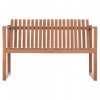 ΠΑΓΚΑΚΙ ΚΗΠΟΥ 2ΘΕΣΙΟ VED HM18124 ΞΥΛΟ TEAK--ΦΥΣΙΚΟ ΧΡΩΜΑ 130x60x86Υεκ.