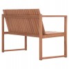 ΠΑΓΚΑΚΙ ΚΗΠΟΥ 2ΘΕΣΙΟ VED HM18124 ΞΥΛΟ TEAK--ΦΥΣΙΚΟ ΧΡΩΜΑ 130x60x86Υεκ.