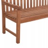 ΠΑΓΚΑΚΙ ΚΗΠΟΥ 3ΘΕΣΙΟ ELENA HM18125 ΞΥΛΟ TEAK--ΦΥΣΙΚΟ 150x61x95Υεκ.