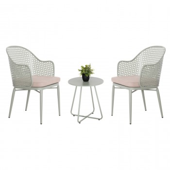 ΣΕΤ LOUNGE 3TMX ΕΞ.ΧΩΡΟΥ OREGO HM21107.06 ΑΛΟΥΜΙΝΙΟ & ΜΕΤΑΛΛΟ ΣΕ ΦΥΣΤΙΚΙ