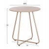 ΣΕΤ LOUNGE 3TMX ΕΞ.ΧΩΡΟΥ OREGO HM21107.03 ΑΛΟΥΜΙΝΙΟ & ΜΕΤΑΛΛΟ ΣΕ ΚΑΠΟΥΤΣΙΝΟ