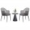 ΣΕΤ LOUNGE 3TMX ΕΞ.ΧΩΡΟΥ OREGO HM21106.01 ΑΛΟΥΜΙΝΙΟ ΣΕ ΣΚΟΥΡΟ ΓΚΡΙ