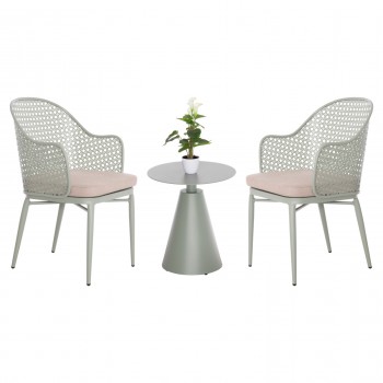 ΣΕΤ LOUNGE 3TMX ΕΞ.ΧΩΡΟΥ OREGO HM21106.06 ΑΛΟΥΜΙΝΙΟ ΣΕ ΦΥΣΤΙΚΙ