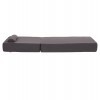 ΜΑΞΙΛΑΡΙ ΞΑΠΛΩΣΤΡΑΣ KIHEI HM21094.03 OLEFIN ΣΚΟΥΡΟ ΓΚΡΙ ΜΕ FOAM 198x70x20Υεκ