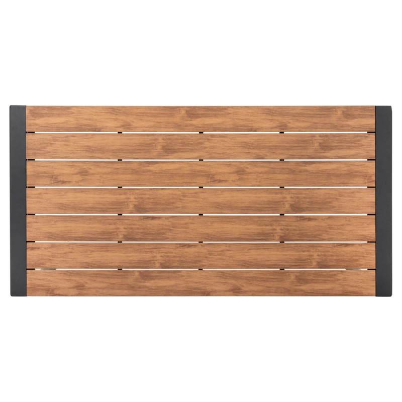 ΤΡΑΠΕΖΙ ΕΞΩΤ.ΧΩΡΟΥ GOYA HM6059.03 ΑΛΟΥΜΙΝΙΟ ΑΝΘΡΑΚΙ & POLYWOOD 160X80Χ75Υεκ.