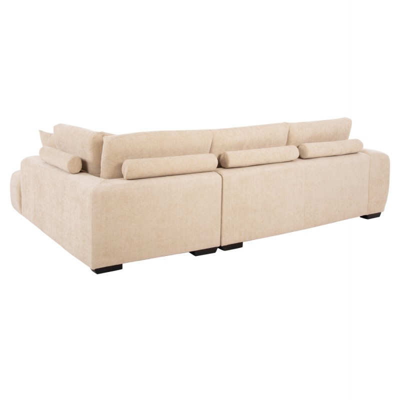 ΚΑΝΑΠΕΣ ΓΩΝΙΑ (ΔΕΞΙΑ) COVEN HM3266.01R ΕΚΡΟΥ ΥΦΑΣΜΑ 298x102-208x85Υεκ.