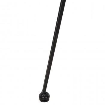 ΤΡΑΠΕΖΙ ΟΒΑΛ ΧΑΜΗΛΟ ALLEGRA HM5695.11 ΜΠΕΖ WICKER-ΜΑΥΡΟ ΜΕΤΑΛΛΟ 100x45x51,5Υεκ.