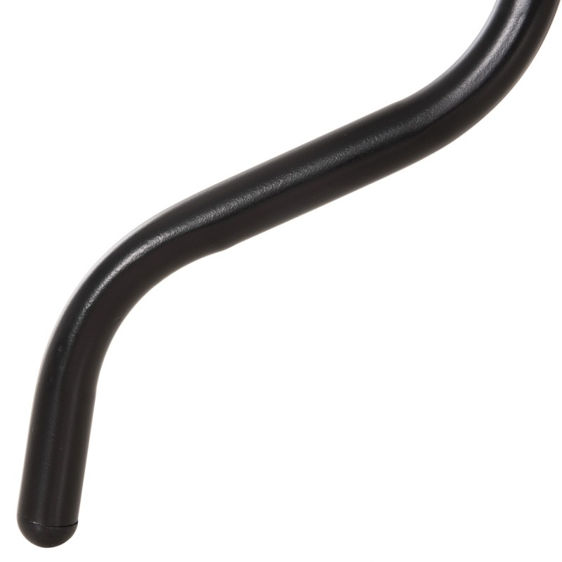 ΤΡΑΠΕΖΙ ΒΟΗΘΗΤΙΚΟ FIGO HM6067.03 ΜΕΤΑΛΛΙΚΟ ΜΑΥΡΟ-ΓΥΑΛΙΝΗ ΕΠΙΦΑΝΕΙΑ 45x45x51Yεκ