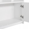 ΠΑΙΔΙΚΗ ΒΙΒΛΙΟΘΗΚΗ DREY HM18229.01 ΜΕΛΑΜΙΝΗ ΛΕΥΚΗ 104x30x170Υεκ