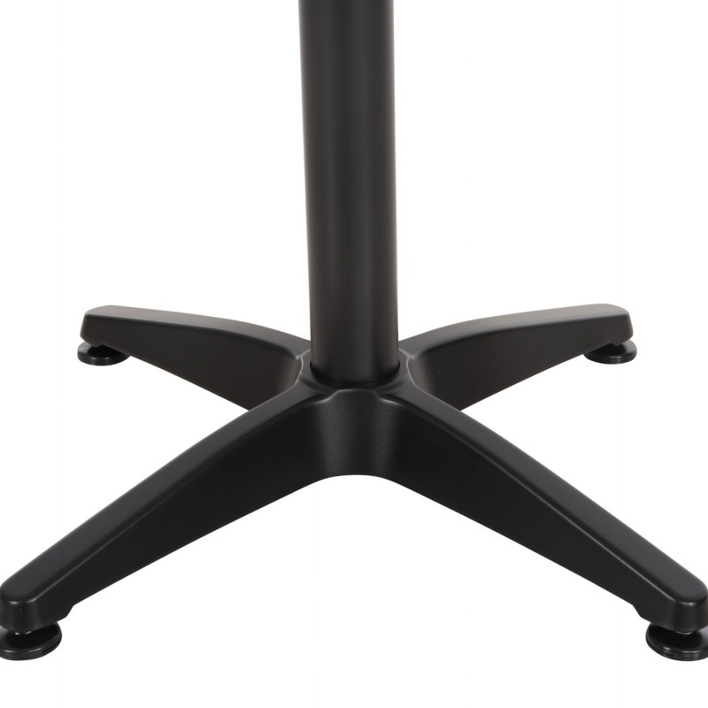 ΒΑΣΗ ΜΠΑΡ ΑΛΟΥΜΙΝΙΟΥ 4ΝΥΧΗ 66X66X109Υεκ. ΜΕ ΣΤΑΥΡΟ 44x44εκ. HM450.03 ΜΑΥΡΗ