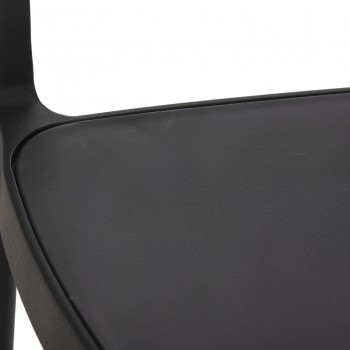 ΠΟΛΥΘΡΟΝΑ ΠΟΛΥΠΡΟΠΥΛΕΝΙΟΥ EVA HM6155.02 ΜΑΥΡΗ ΜΕ ΜΠΕΖ ΣΧΟΙΝΙ 56,5x53x80Υεκ.