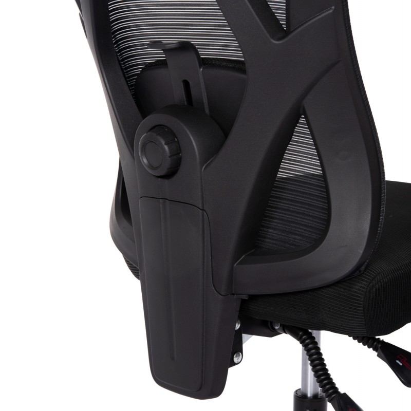 ΚΑΡΕΚΛΑ ΓΡΑΦΕΙΟΥ MEXER HM1195.01 ΜΑΥΡΟ MESH-ΜΕΤΑΛ.ΒΑΣΗ-NYLON ΣΚΕΛΕΤΟΣ 68x70x136Υεκ.