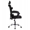 ΚΑΡΕΚΛΑ ΓΡΑΦΕΙΟΥ CRONER HM1196.01 ΜΑΥΡΟ MESH-ΜΕΤΑΛ.ΒΑΣΗ-NYLON ΣΚΕΛΕΤΟΣ 58x99x120Υεκ.