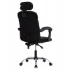 ΚΑΡΕΚΛΑ ΓΡΑΦΕΙΟΥ CRONER HM1196.01 ΜΑΥΡΟ MESH-ΜΕΤΑΛ.ΒΑΣΗ-NYLON ΣΚΕΛΕΤΟΣ 58x99x120Υεκ.