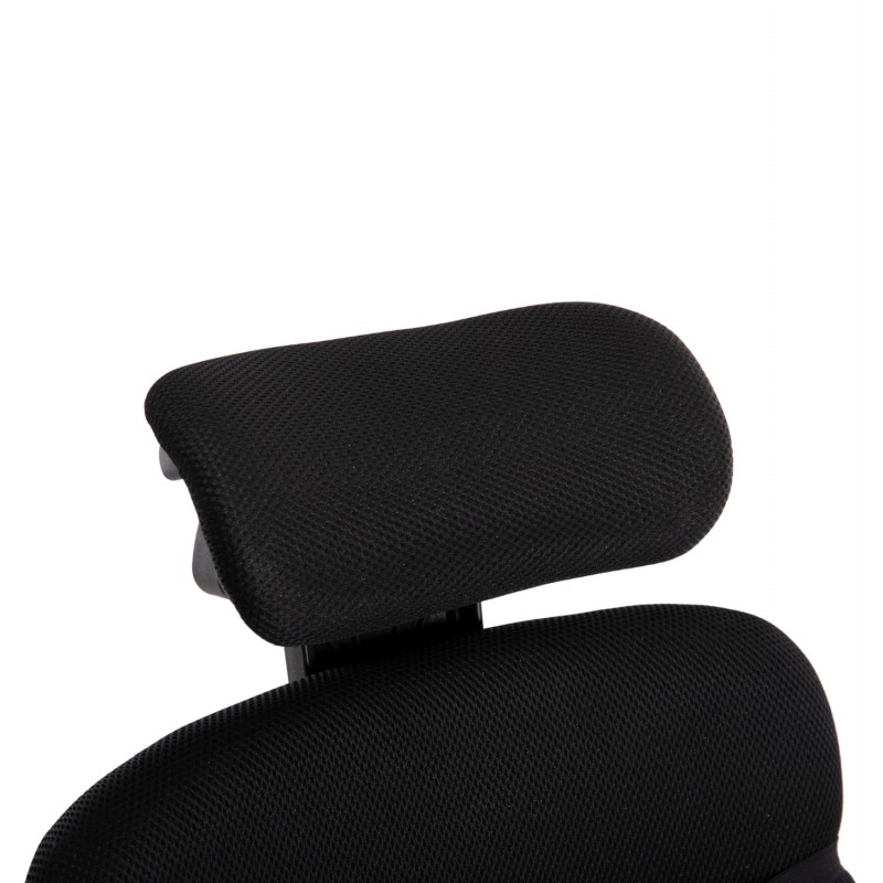 ΚΑΡΕΚΛΑ ΓΡΑΦΕΙΟΥ CRONER HM1196.01 ΜΑΥΡΟ MESH-ΜΕΤΑΛ.ΒΑΣΗ-NYLON ΣΚΕΛΕΤΟΣ 58x99x120Υεκ.