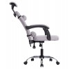 ΚΑΡΕΚΛΑ ΓΡΑΦΕΙΟΥ CRONER HM1196.02 ΓΚΡΙ MESH-ΜΕΤΑΛ.ΒΑΣΗ-NYLON ΣΚΕΛΕΤΟΣ 58x67x124Υεκ.
