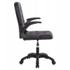 ΚΑΡΕΚΛΑ ΓΡΑΦΕΙΟΥ PORTIMA HM1197.01 ΜΑΥΡΟ PVC-NYLON ΣΚΕΛΕΤΟΣ & ΒΑΣΗ 69x57x97Υεκ.