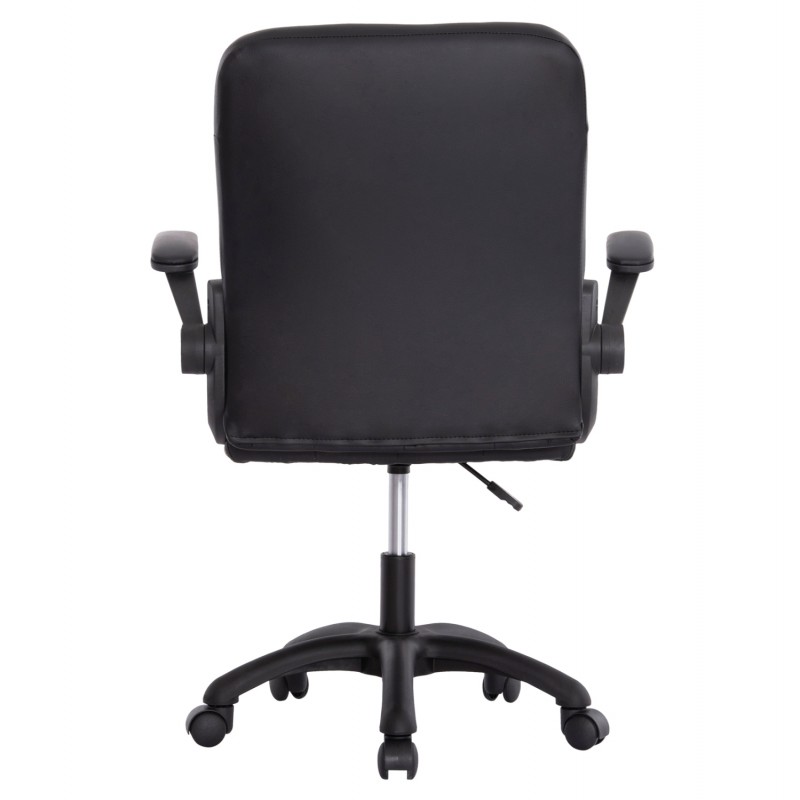 ΚΑΡΕΚΛΑ ΓΡΑΦΕΙΟΥ PORTIMA HM1197.01 ΜΑΥΡΟ PVC-NYLON ΣΚΕΛΕΤΟΣ & ΒΑΣΗ 69x57x97Υεκ.