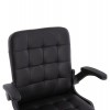 ΚΑΡΕΚΛΑ ΓΡΑΦΕΙΟΥ PORTIMA HM1197.01 ΜΑΥΡΟ PVC-NYLON ΣΚΕΛΕΤΟΣ & ΒΑΣΗ 69x57x97Υεκ.