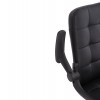 ΚΑΡΕΚΛΑ ΓΡΑΦΕΙΟΥ PORTIMA HM1197.01 ΜΑΥΡΟ PVC-NYLON ΣΚΕΛΕΤΟΣ & ΒΑΣΗ 69x57x97Υεκ.