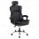ΚΑΡΕΚΛΑ ΓΡΑΦΕΙΟΥ OCTAVIUS HM1202 ΜΑΥΡΟ PVC & NYLON-ΜΕΤΑΛ.ΧΡΩΜΙΟ ΒΑΣΗ 63x73x129Υεκ
