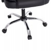 ΚΑΡΕΚΛΑ ΓΡΑΦΕΙΟΥ OCTAVIUS HM1202 ΜΑΥΡΟ PVC & NYLON-ΜΕΤΑΛ.ΧΡΩΜΙΟ ΒΑΣΗ 63x73x129Υεκ