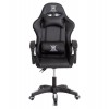 ΠΟΛΥΘΡΟΝΑ GAMING DARREN HM1203.04 ΜΑΥΡΟ-ΛΕΥΚΟ PVC & NYLON 58.5x100x120Υεκ.
