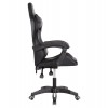 ΠΟΛΥΘΡΟΝΑ GAMING DARREN HM1203.04 ΜΑΥΡΟ-ΛΕΥΚΟ PVC & NYLON 58.5x100x120Υεκ.