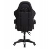 ΠΟΛΥΘΡΟΝΑ GAMING DARREN HM1203.04 ΜΑΥΡΟ-ΛΕΥΚΟ PVC & NYLON 58.5x100x120Υεκ.