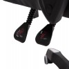 ΠΟΛΥΘΡΟΝΑ GAMING DARREN HM1203.04 ΜΑΥΡΟ-ΛΕΥΚΟ PVC & NYLON 58.5x100x120Υεκ.