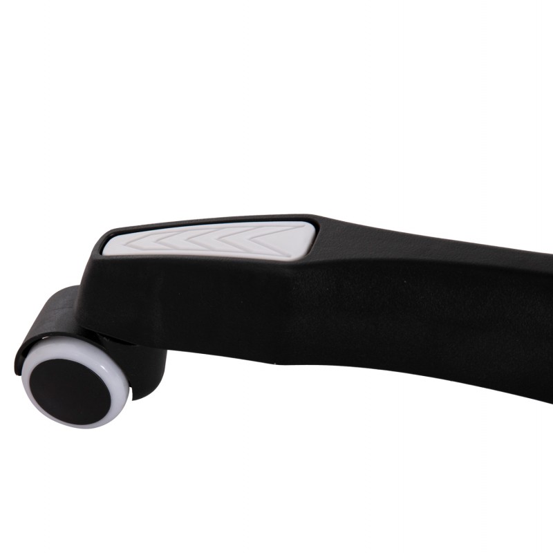 ΠΟΛΥΘΡΟΝΑ GAMING DARREN HM1203.04 ΜΑΥΡΟ-ΛΕΥΚΟ PVC & NYLON 58.5x100x120Υεκ.