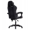 ΠΟΛΥΘΡΟΝΑ GAMING DARREN HM1203.10 ΜΑΥΡΟ-ΓΚΡΙ PVC & NYLON 60x60x120Υεκ.