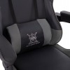 ΠΟΛΥΘΡΟΝΑ GAMING DARREN HM1203.10 ΜΑΥΡΟ-ΓΚΡΙ PVC & NYLON 60x60x120Υεκ.