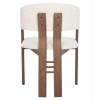 ΚΑΡΕΚΛΑ ZARRA HM9970.03 RUBBERWOOD ΣΕ ΚΑΡΥΔΙ-ΕΚΡΟΥ ΜΠΟΥΚΛΕ ΥΦΑΣΜΑ 55,5x59x81,5Υεκ
